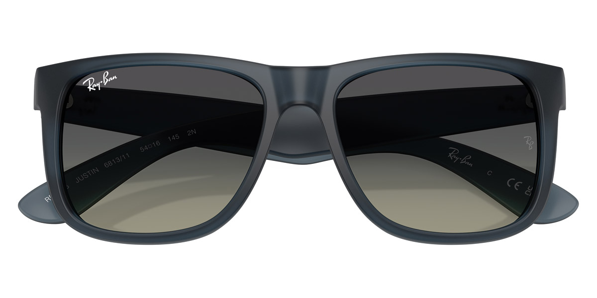 Color: Rubber Blue (681311) - Ray-Ban RB416568131155