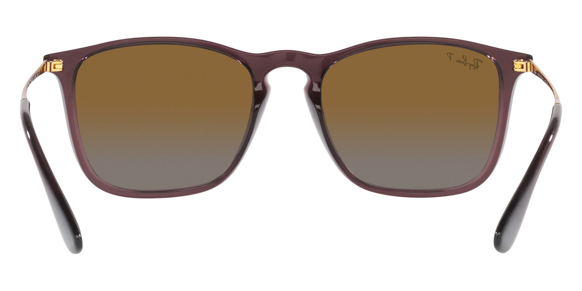 Color: Transparent Brown (6593T5) - Ray-Ban RB41876593T554