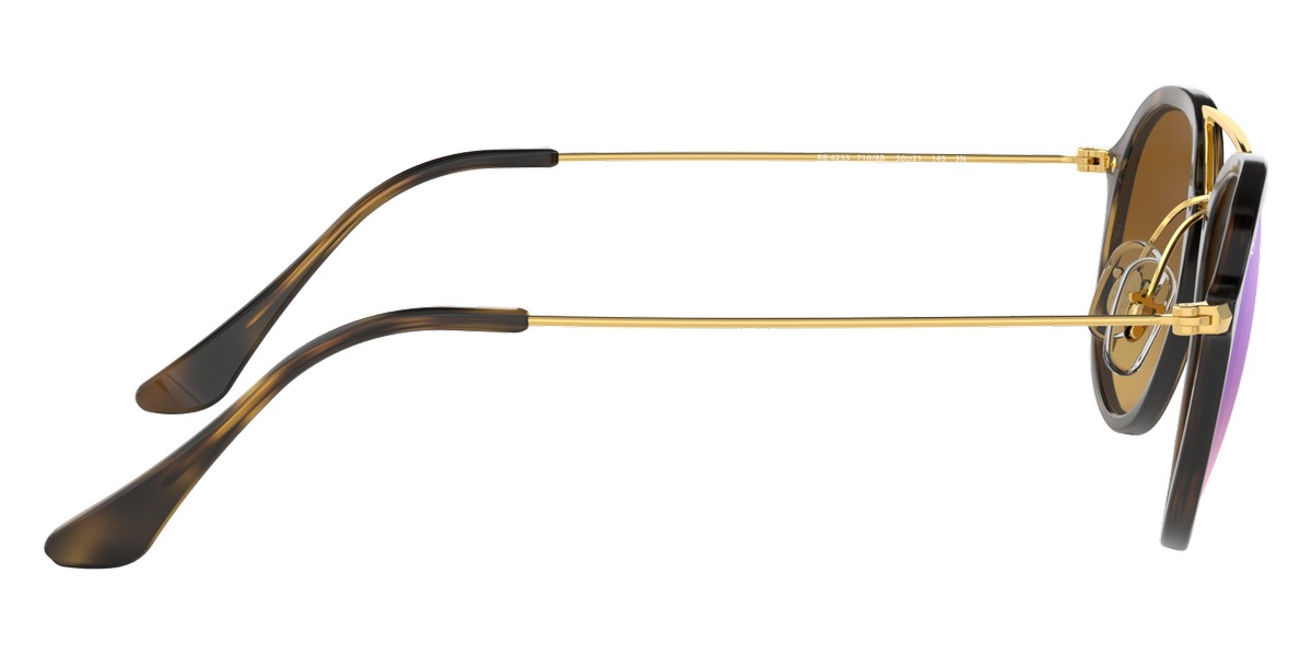 Ray Ban 4253 Black Gold toes Sunglasses