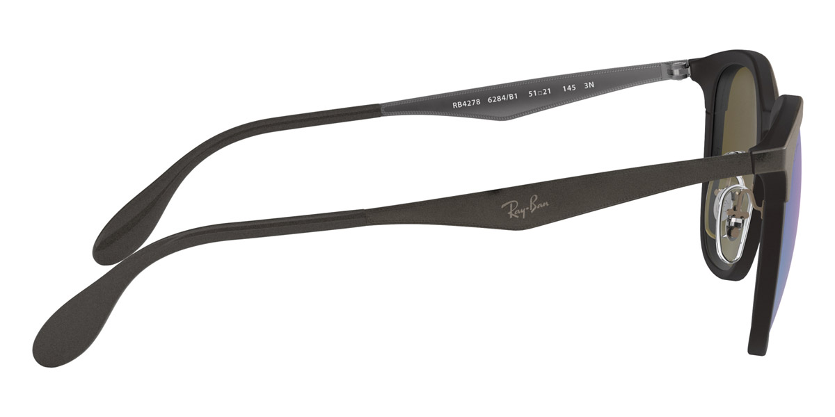 Ray Ban RB4278 6284B1 51 Black Matte Gray
