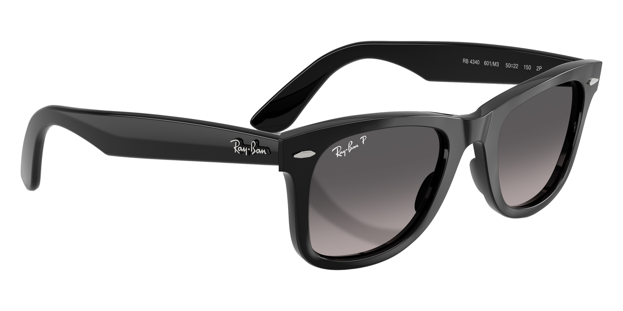 Color: Black (601/M3) - Ray-Ban RB4340601/M350