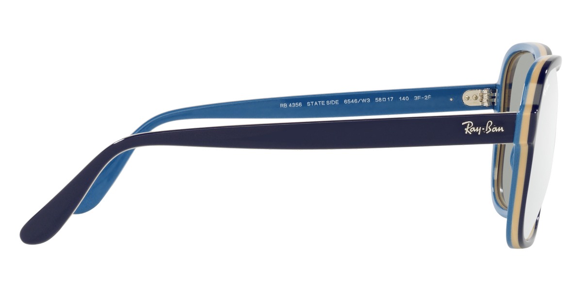 美品 RayBan レイバン RB4356 STATE SIDE イタリア製 メンズ