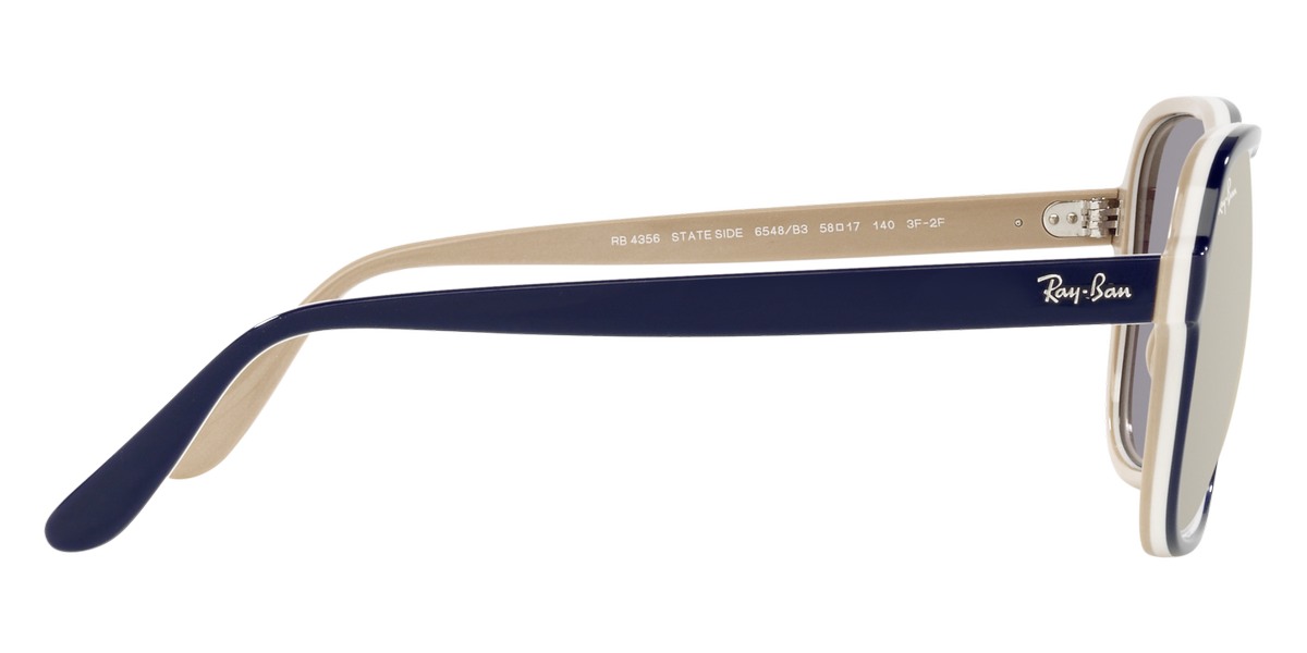 Amazon.com: Ray-Ban Rb4356 State Side Square Sunglasses