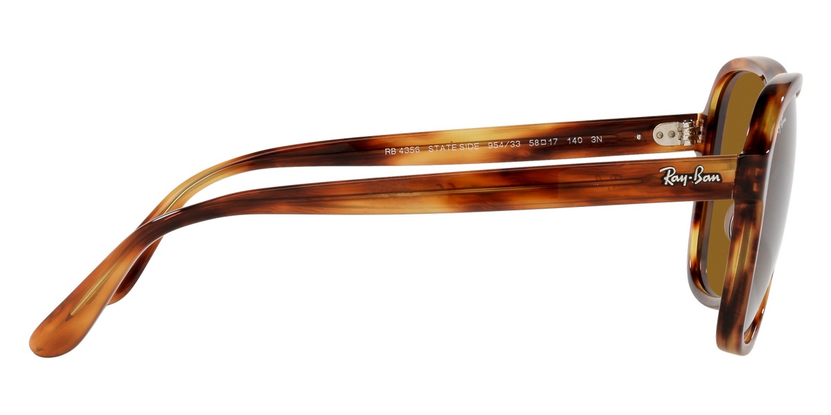 Ray-Ban™ State Side RB4356 Square Sunglasses | EyeOns.com
