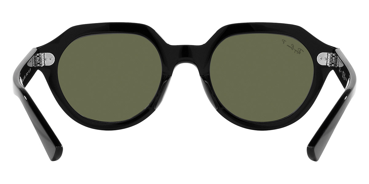 Ray-Ban™ Gina RB4399F 901/58 53 Black Sunglasses