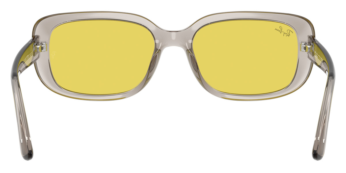 Color: Transparent Light Beige (681885) - Ray-Ban RB4421D68188556