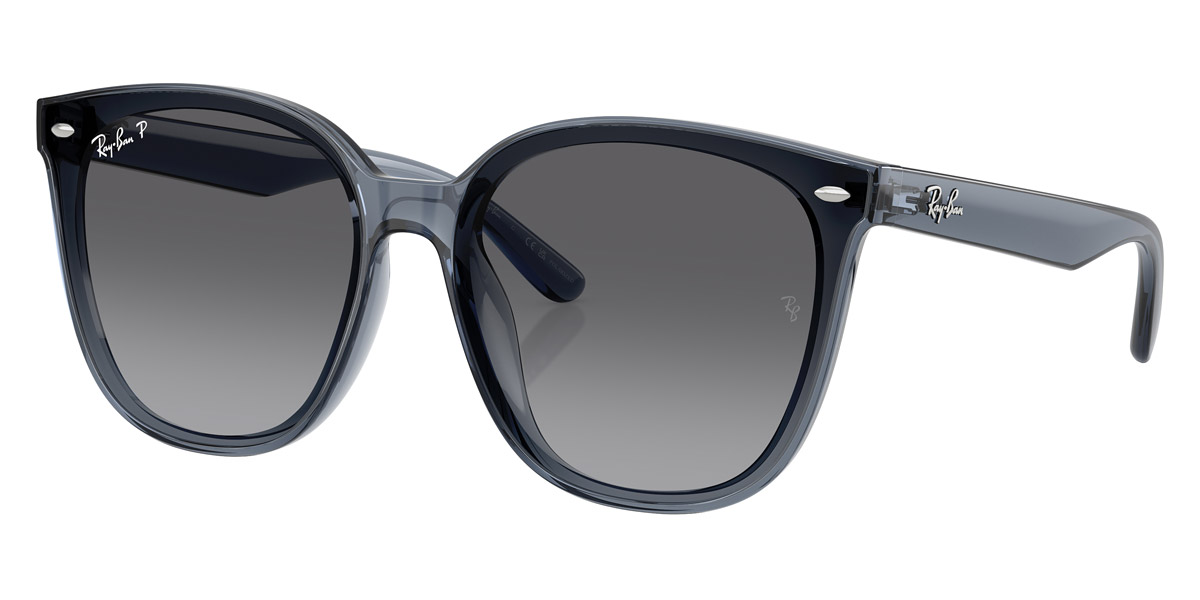 Color: Dark Transparent Blue (6592T3) - Ray-Ban RB4423D6592T366