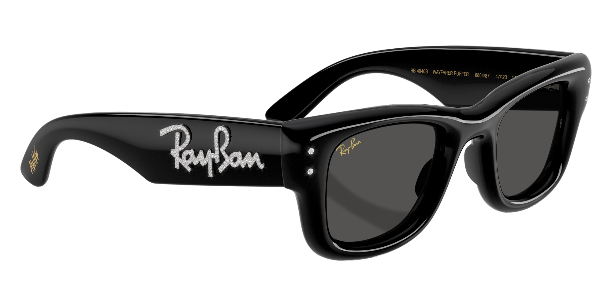 Ray-Ban™ - RB4940B Wayfarer Puffer Crystal Edition