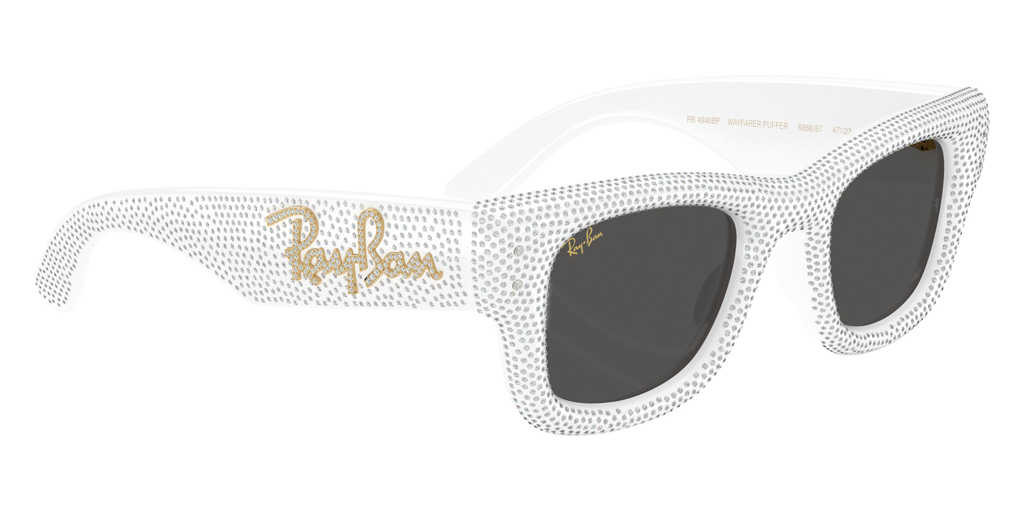 Ray-Ban™ - RB4940BP Wayfarer Puffer Crystal Pave Edition