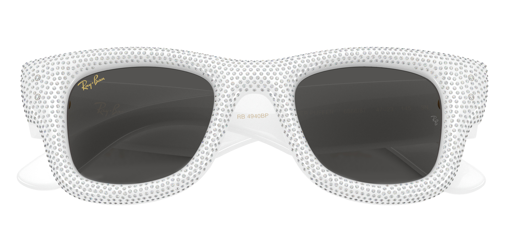 Ray-Ban™ - RB4940BP Wayfarer Puffer Crystal Pave Edition