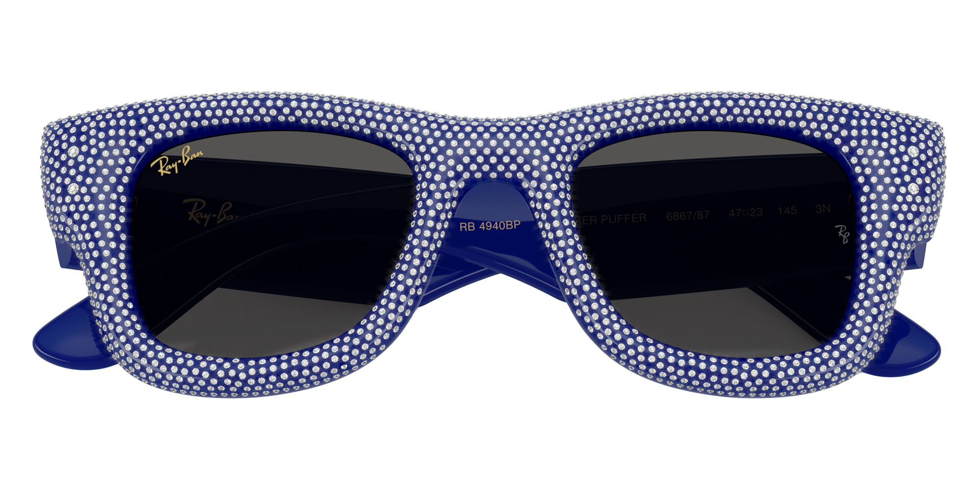 Ray-Ban™ - RB4940BP Wayfarer Puffer Crystal Pave Edition
