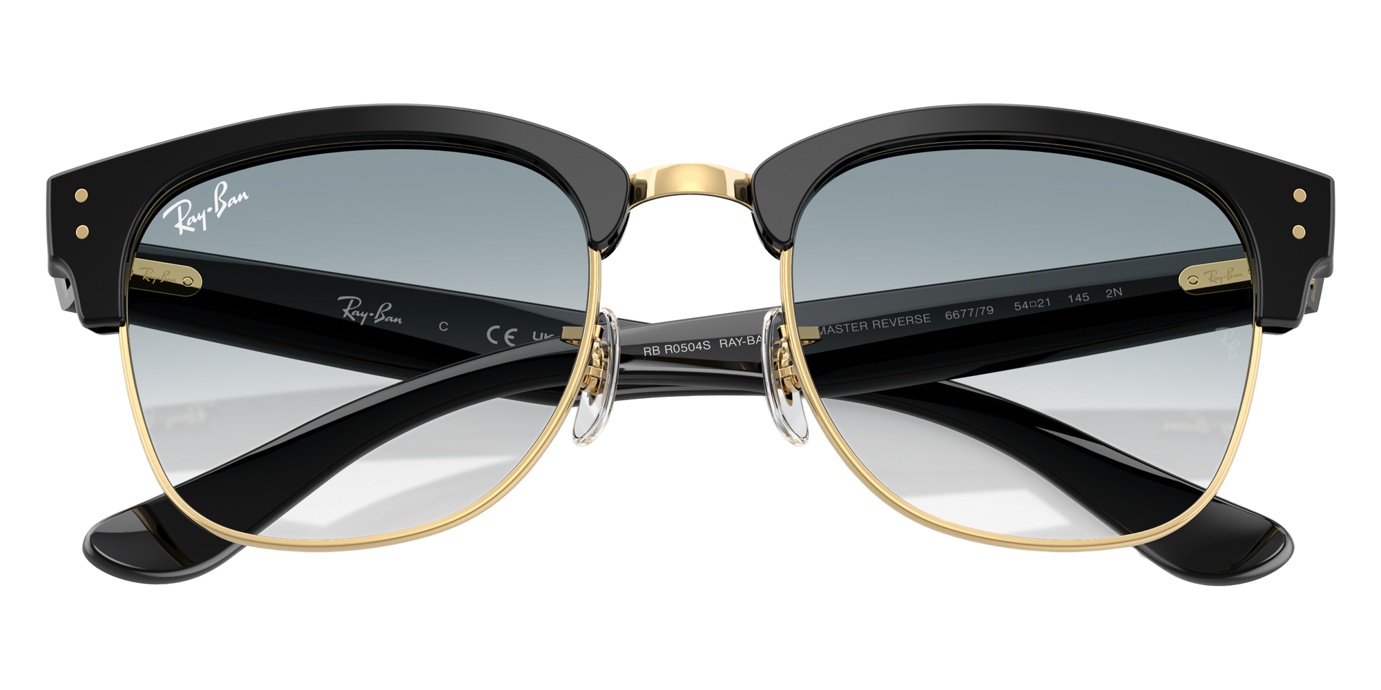 Color: Black on Gold (667779) - Ray-Ban RBR0504S66777951
