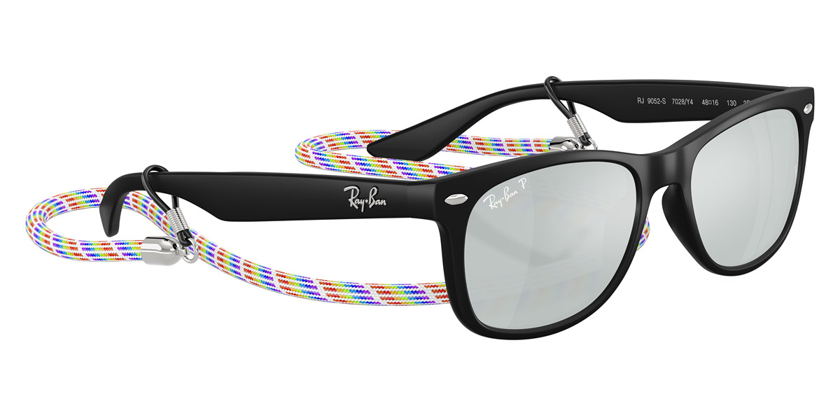 Color: Rubber Black (7028Y4) - Ray-Ban RJ9052S7028Y447