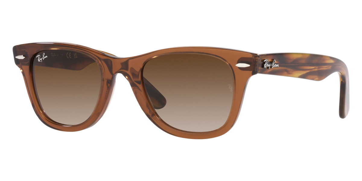 Color: Transparent Brown (712713) - Ray-Ban RJ9066S71271347