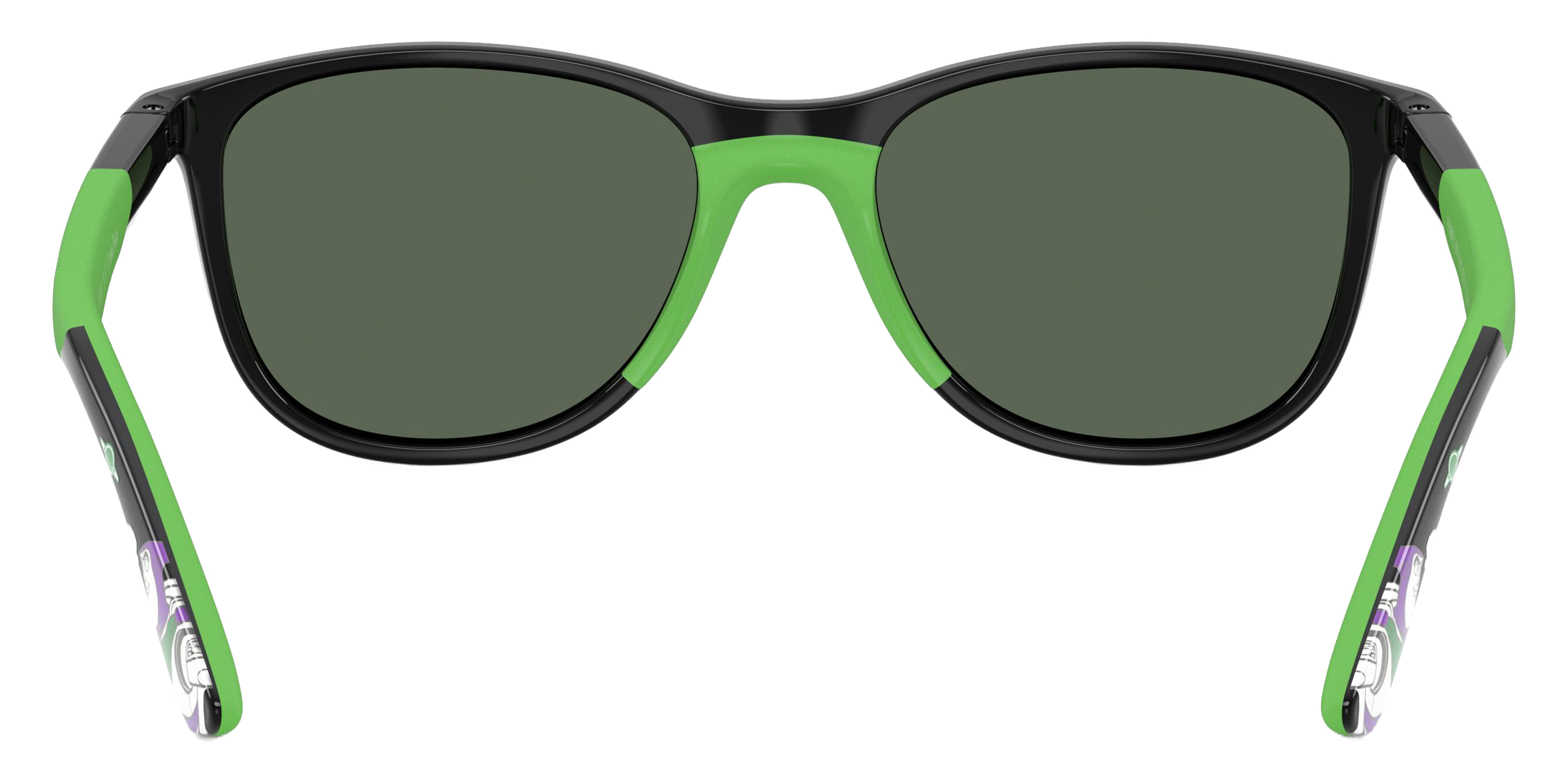 Color: Black and Rubber Green (719371) - Ray-Ban RJ9077S71937149