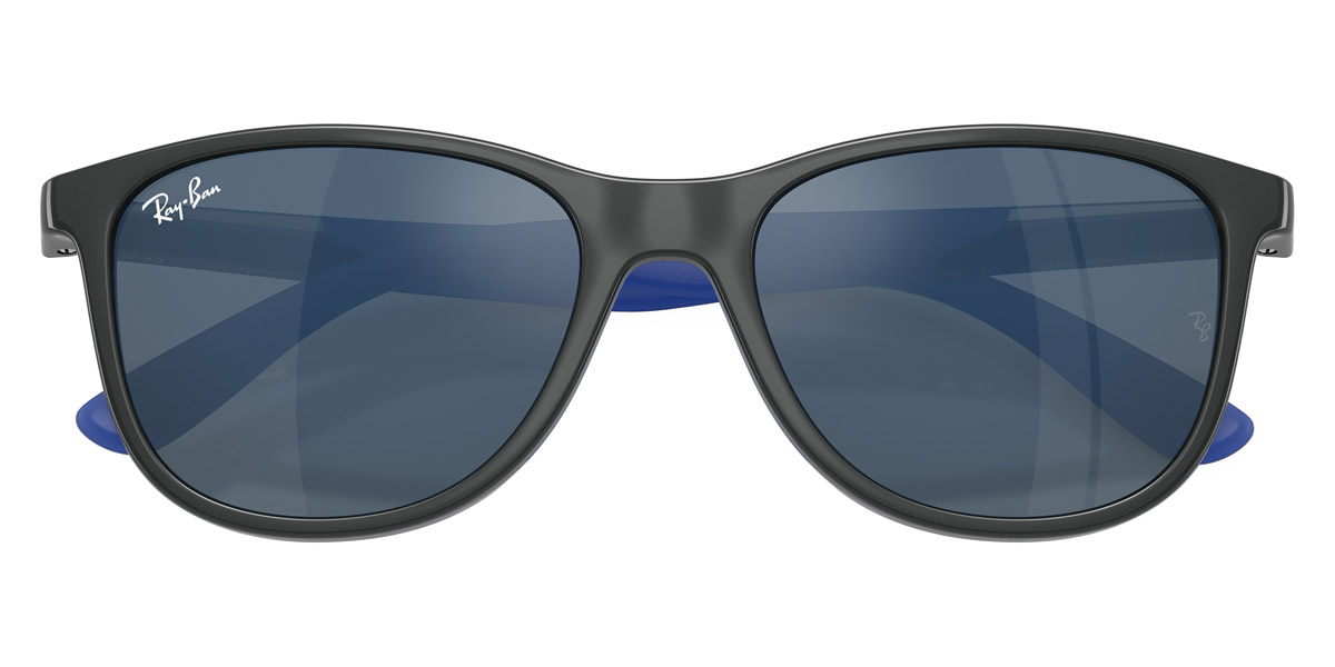 Color: Gray on Rubber Blue (715155) - Ray-Ban RJ9077SF71515549
