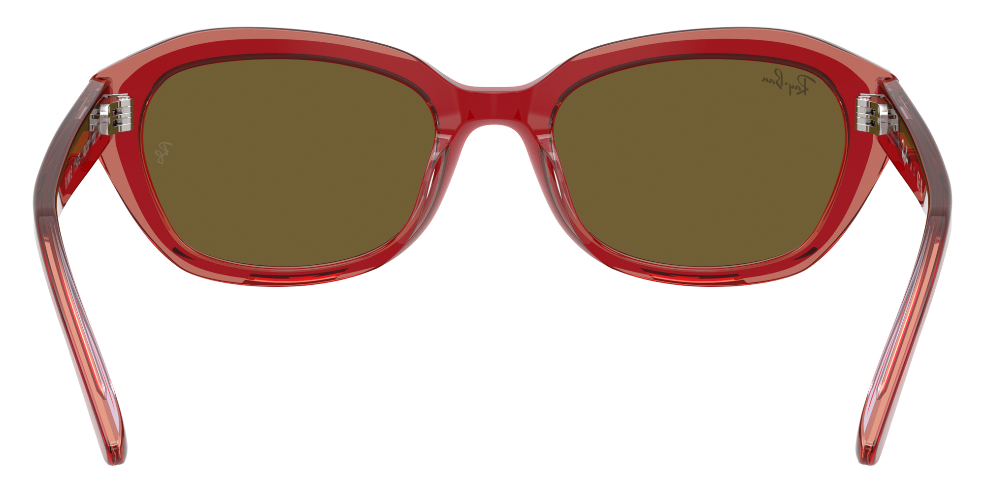 Color: Top Red and Orange and Light Purple (715473) - Ray-Ban RJ9081S71547348