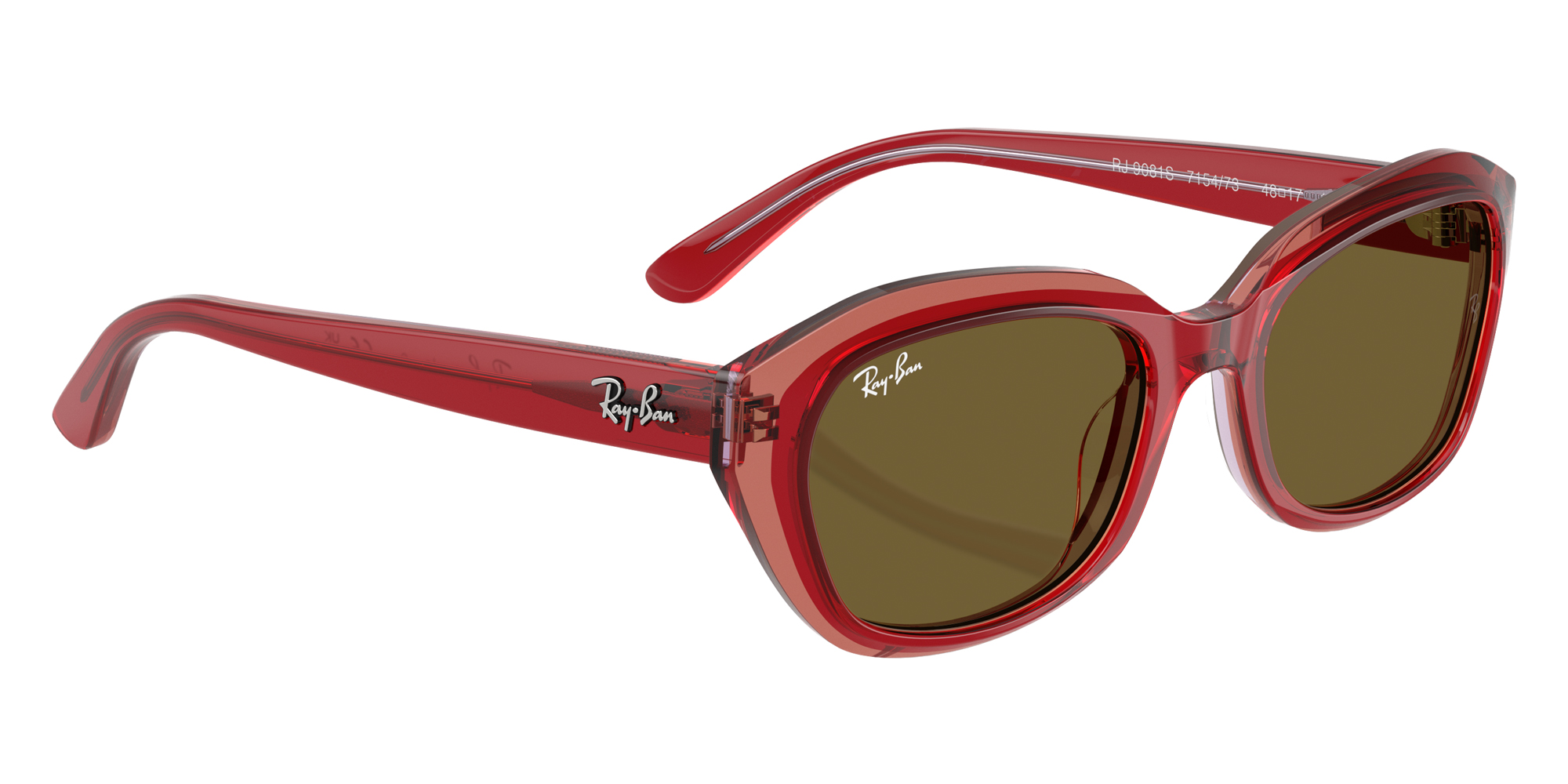 Color: Top Red and Orange and Light Purple (715473) - Ray-Ban RJ9081S71547348