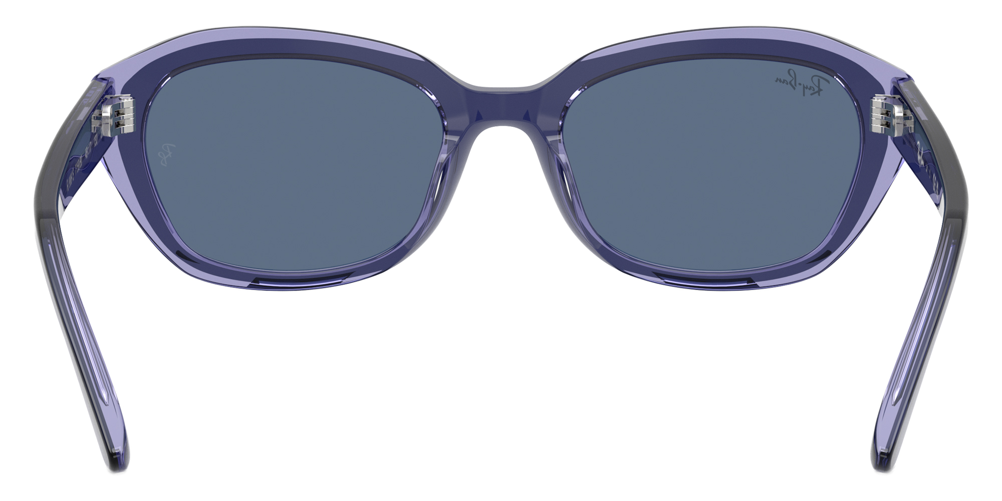 Color: Top Violet on Transparent Violet (715980) - Ray-Ban RJ9081S71598048