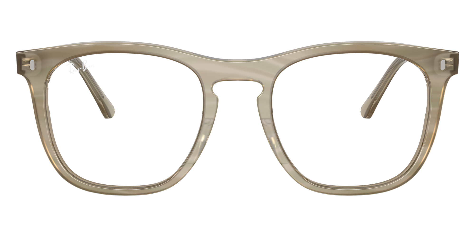 Color: Photo Striped Gray (8381) - Ray-Ban RX2210V838153