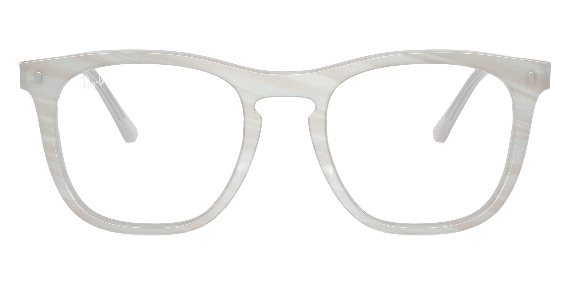 Color: Photo Striped Light Blue (8382) - Ray-Ban RX2210V838253