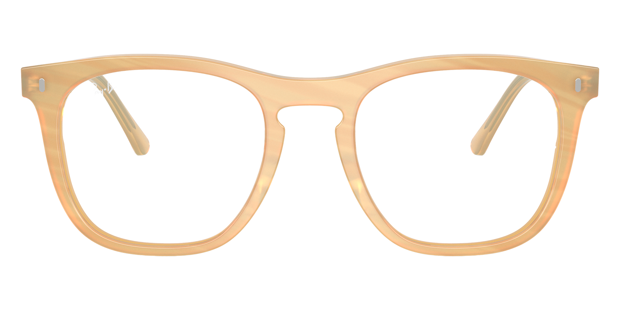 Color: Photo Striped Brown (8383) - Ray-Ban RX2210VF838353