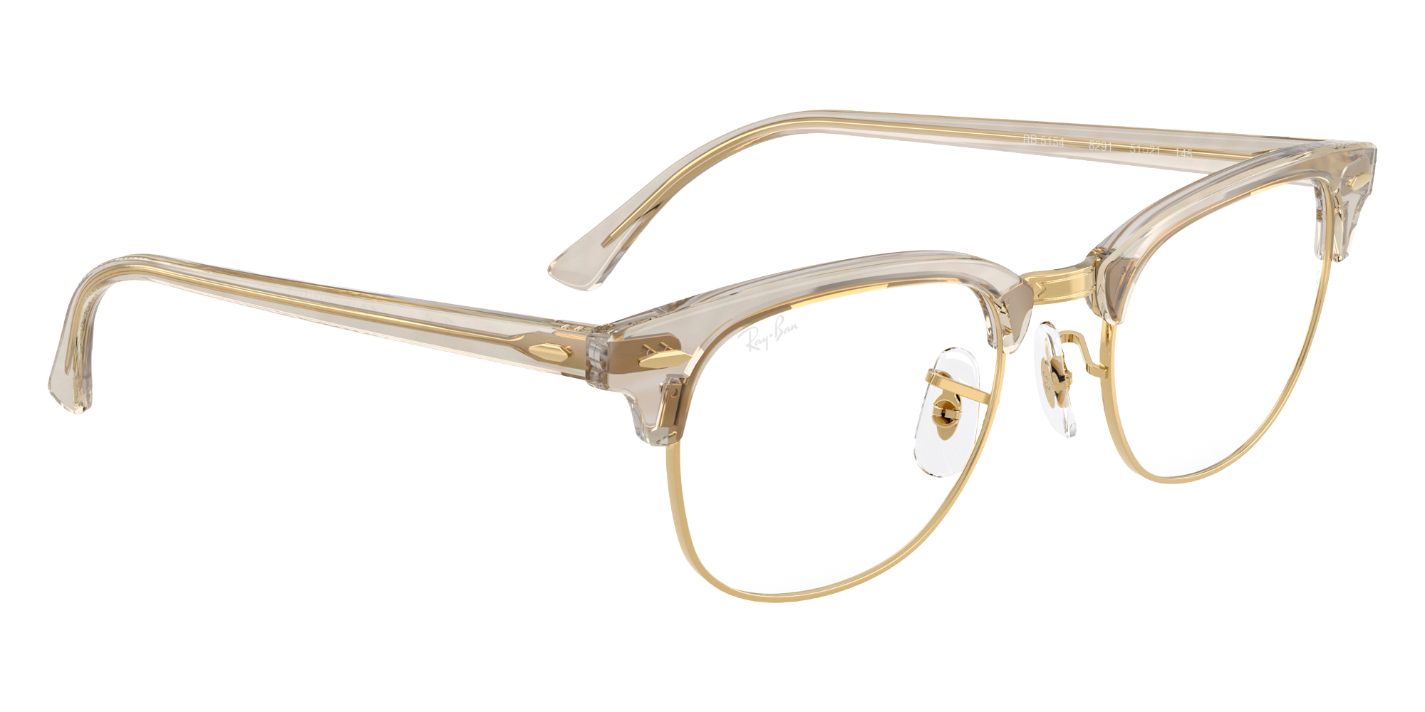 Color: Photo Waves Gray (8291) - Ray-Ban RX5154829153