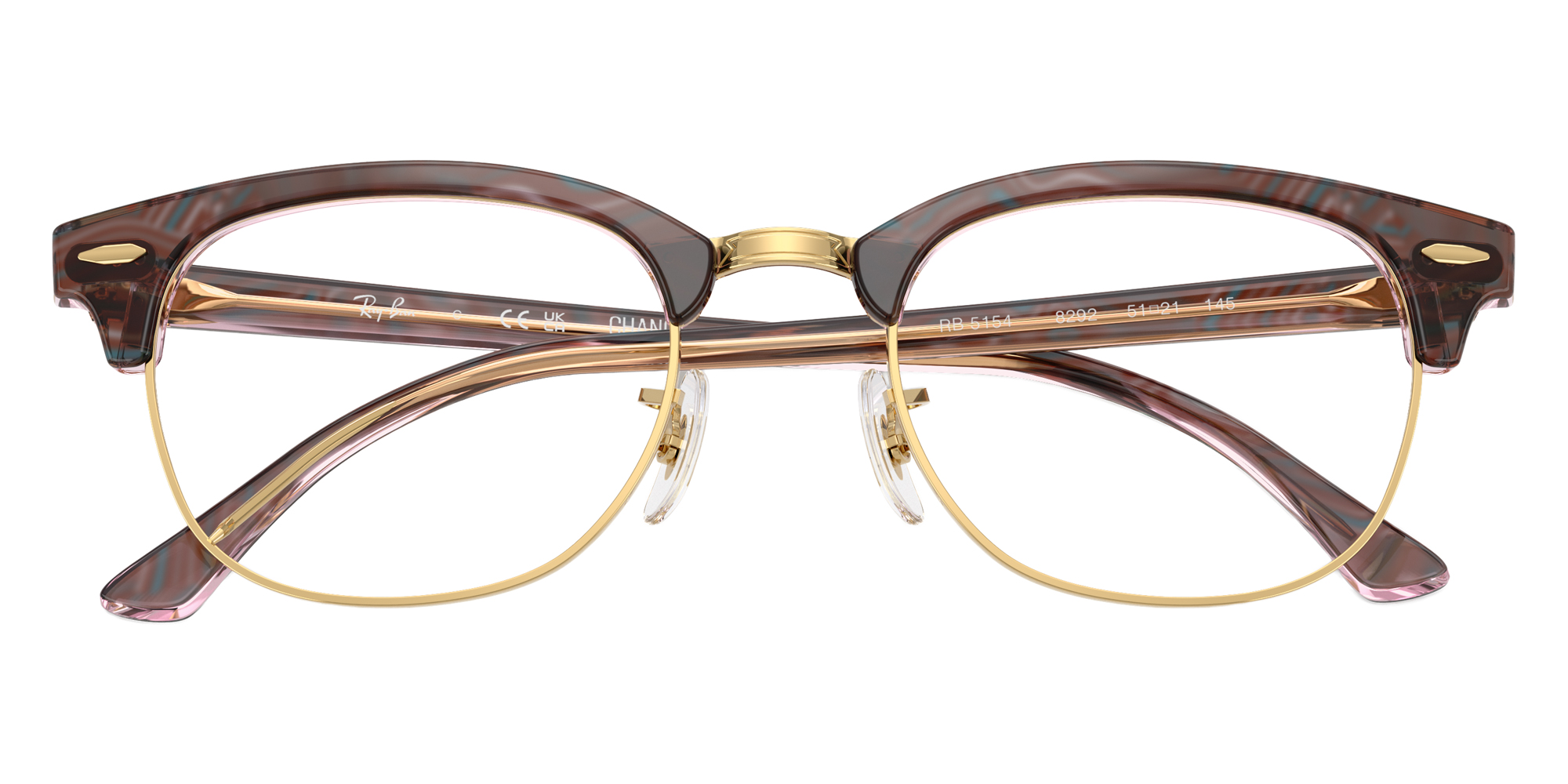 Color: Photo Waves Purple (8292) - Ray-Ban RX5154829251