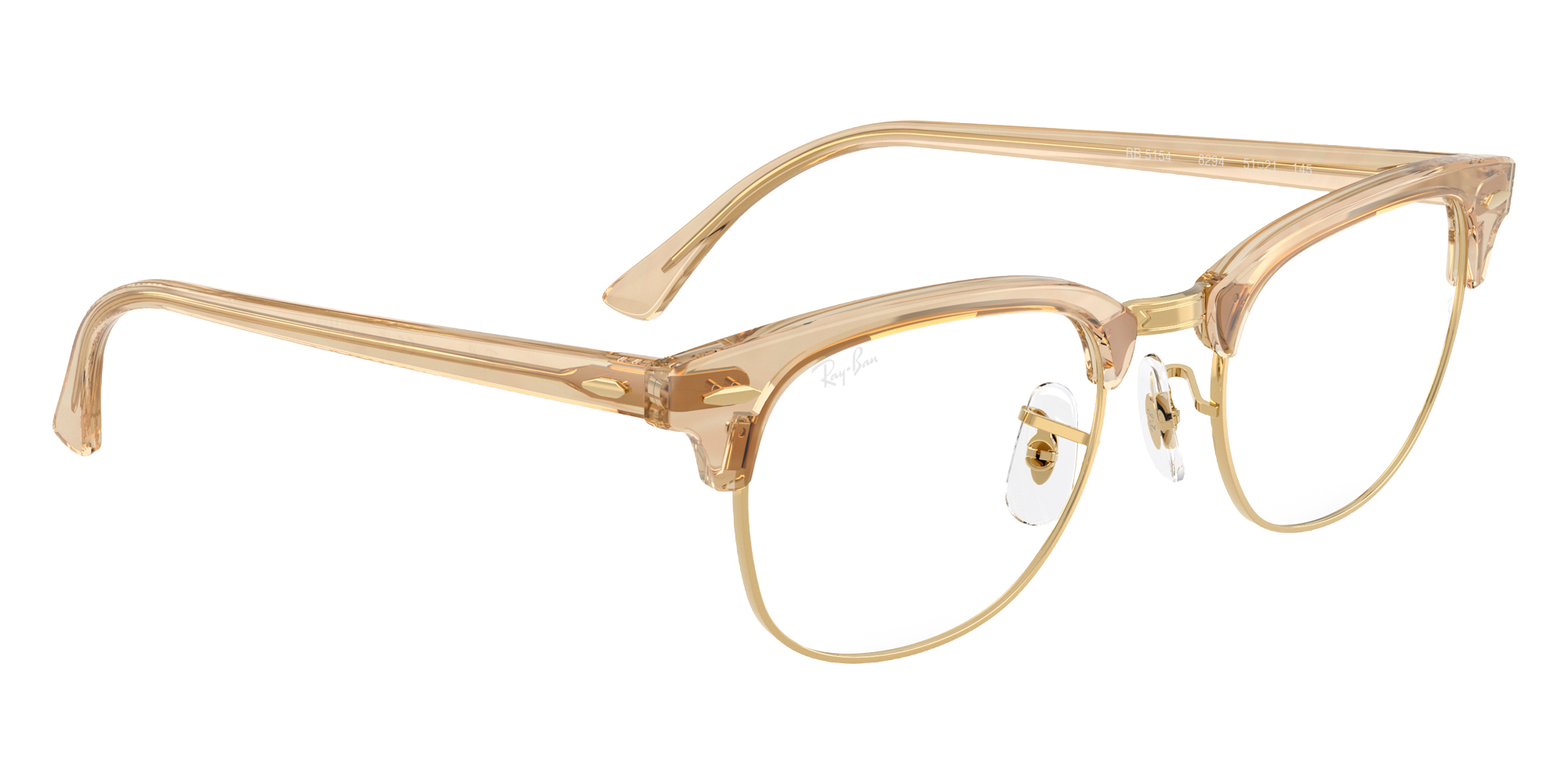 Color: Photo Waves Brown (8294) - Ray-Ban RX5154829453