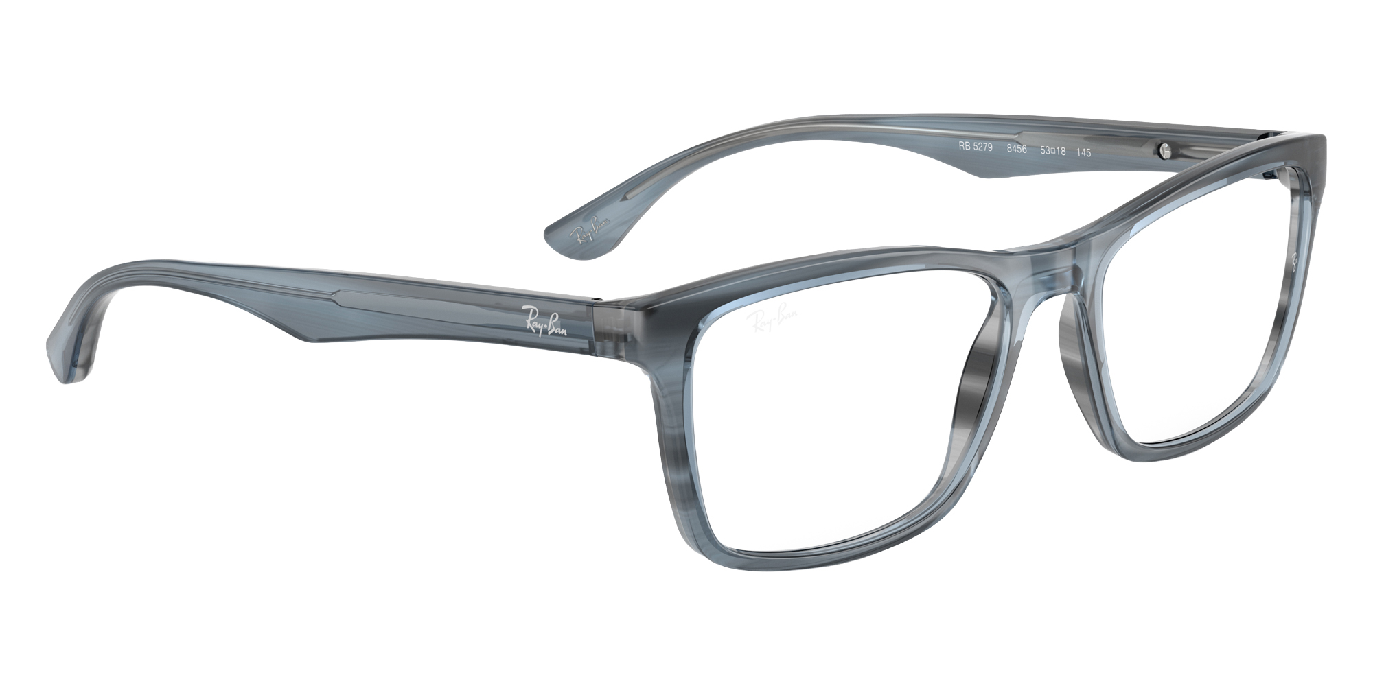 Color: Striped Blue (8456) - Ray-Ban RX5279845657