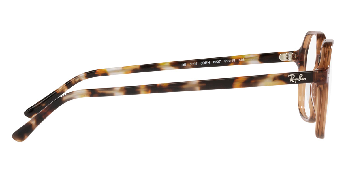 Color: Transparent Brown (8227) - Ray-Ban RX5394822749