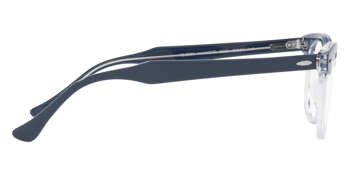 Color: Blue on Transparent (8110) - Ray-Ban RX5398811048