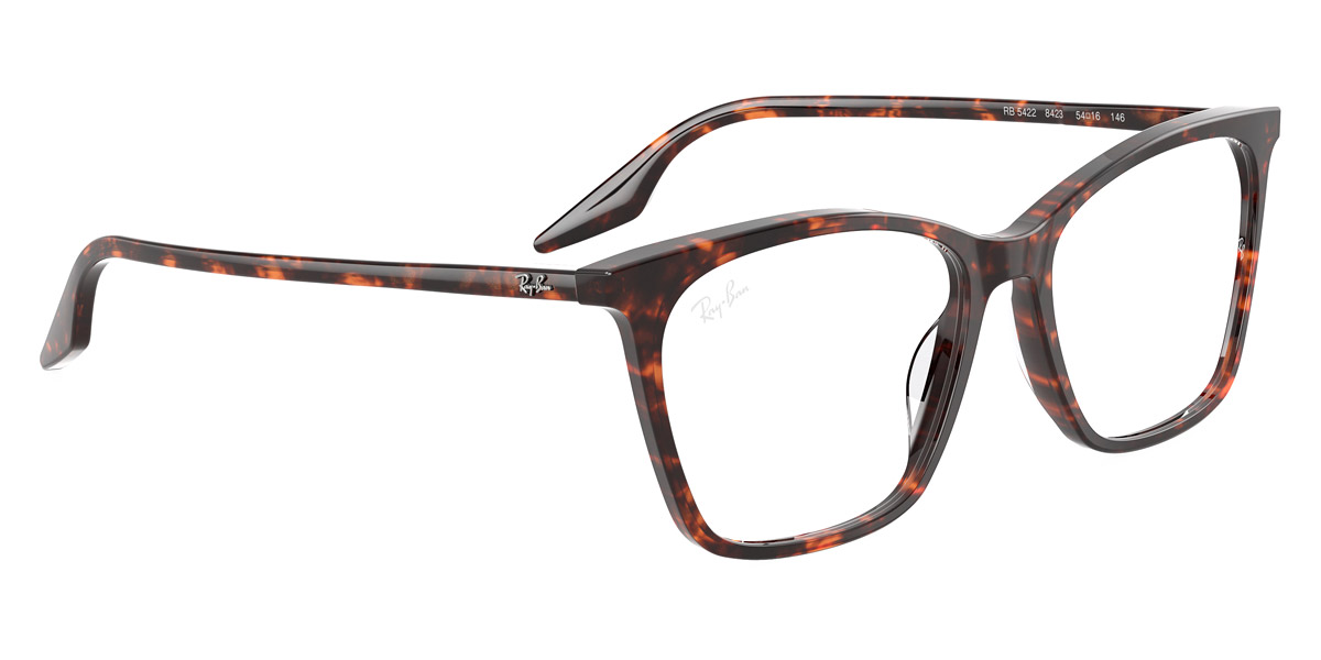 Color: Havana Red Turtle (8423) - Ray-Ban RX5422842354