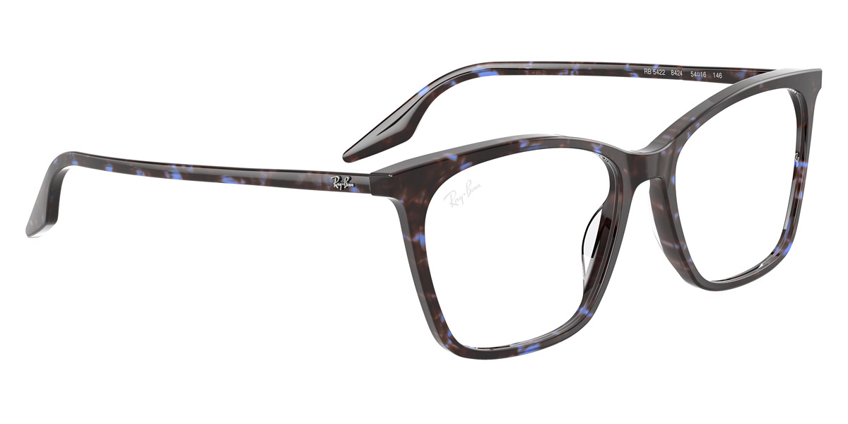 Color: Havana Blue Turtle (8424) - Ray-Ban RX5422842452