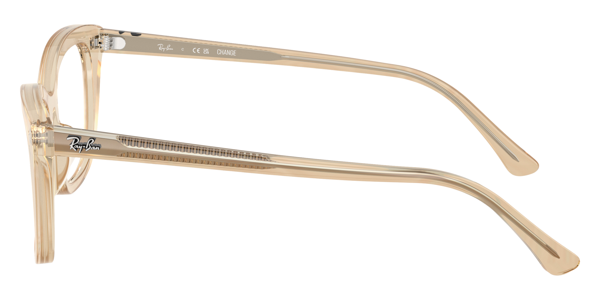 Color: Photo Waves Brown (8294) - Ray-Ban RX5433829450