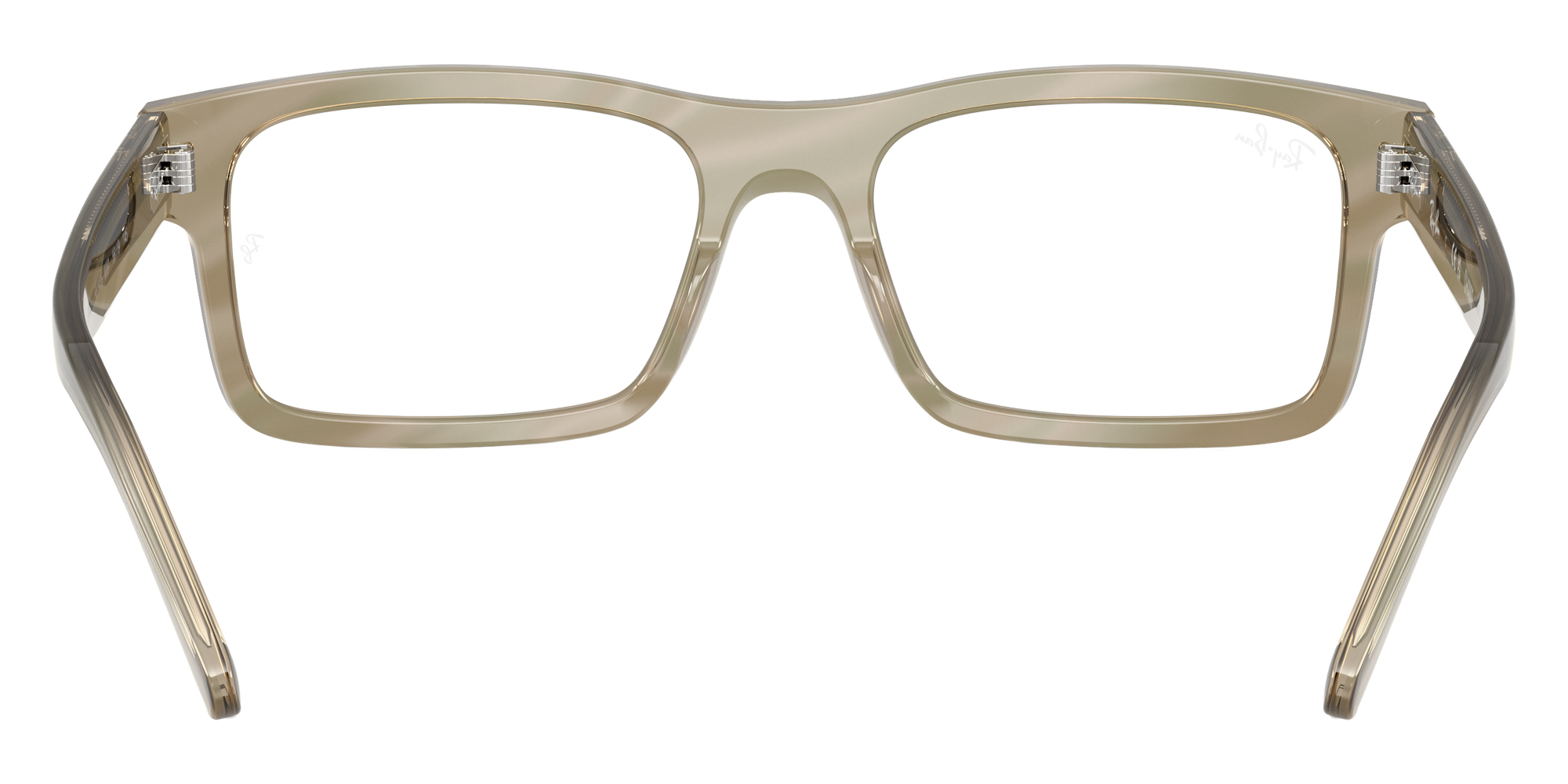 Color: Photo Striped Gray (8381) - Ray-Ban RX5435838154