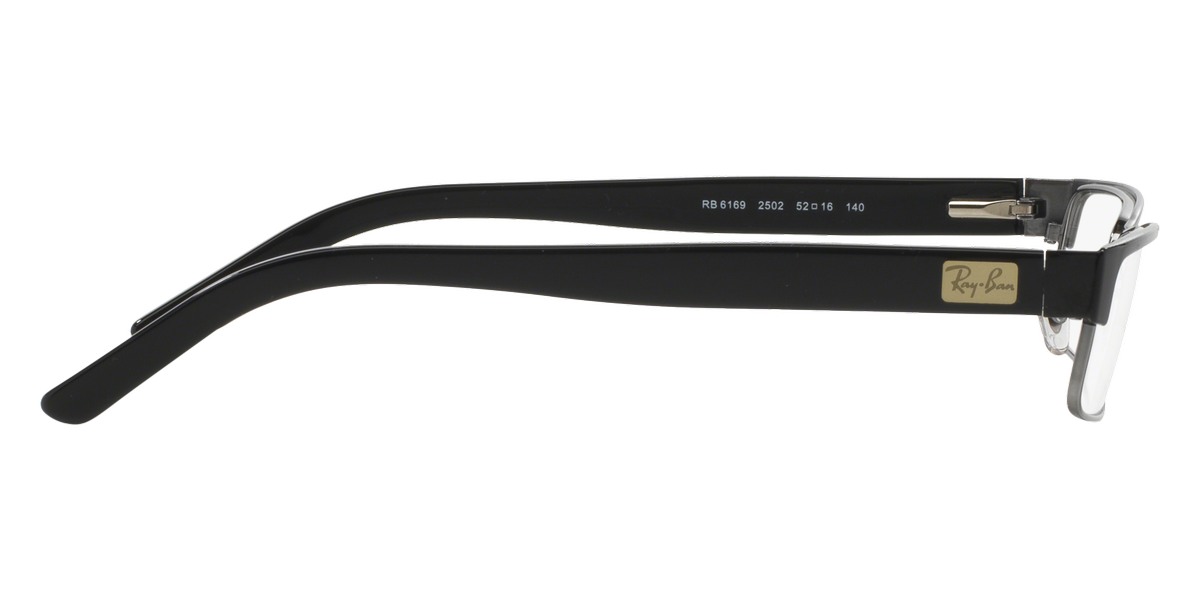 Ray Ban RX6169 2502 52 Gunmetal Eyeglasses