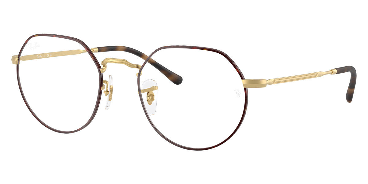 Color: Matte Havana on Matte Arista Gold (3188) - Ray-Ban RX6465318849