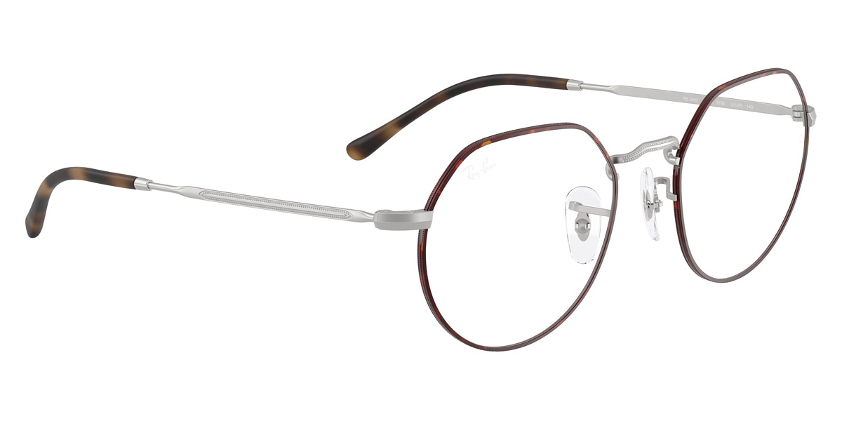 Color: Matte Havana on Matte Silver (3194) - Ray-Ban RX6465319449