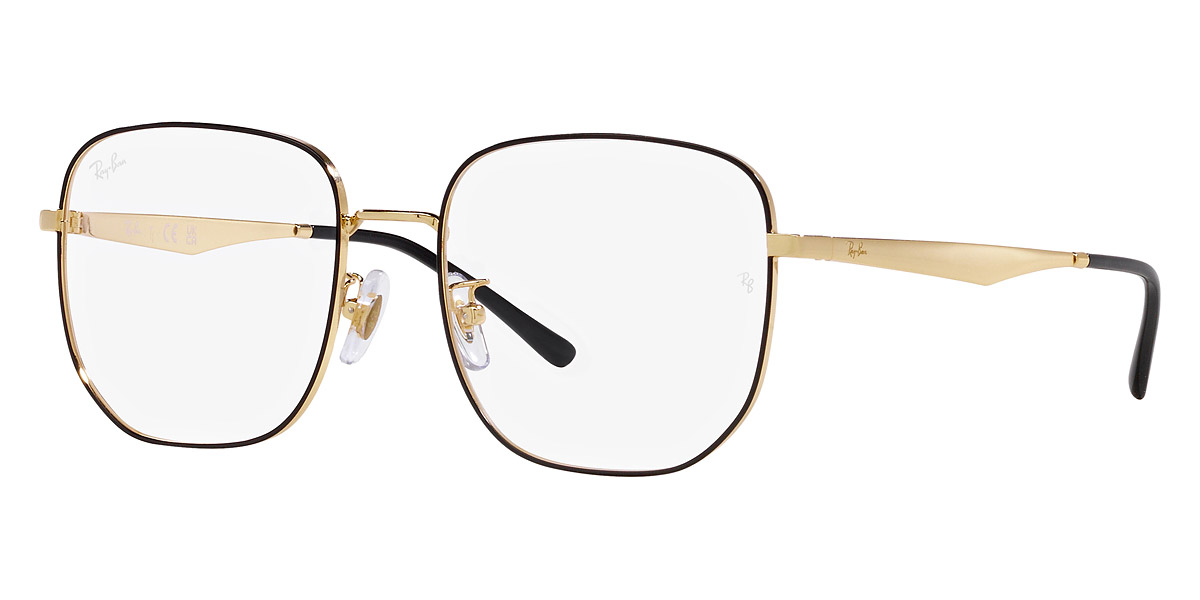 Color: Black on Gold (2991) - Ray-Ban RX6503D299155