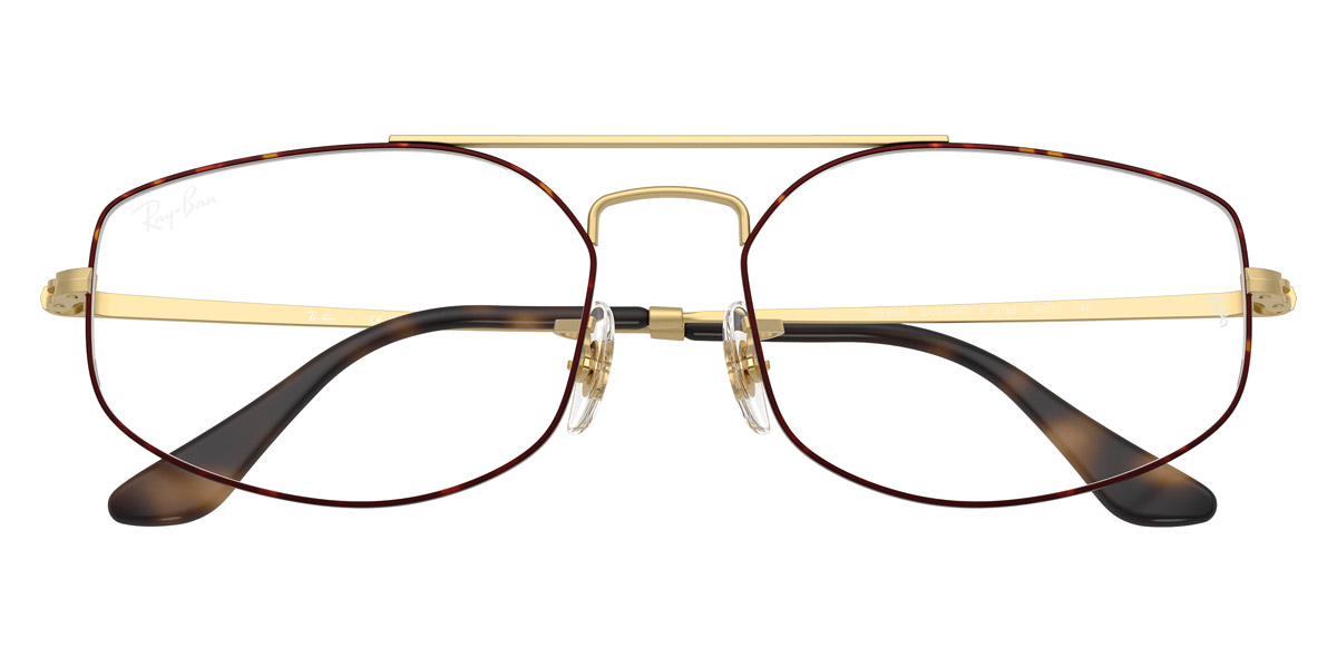Color: Matte Havana on Matte Arista Gold (3188) - Ray-Ban RX6545318856