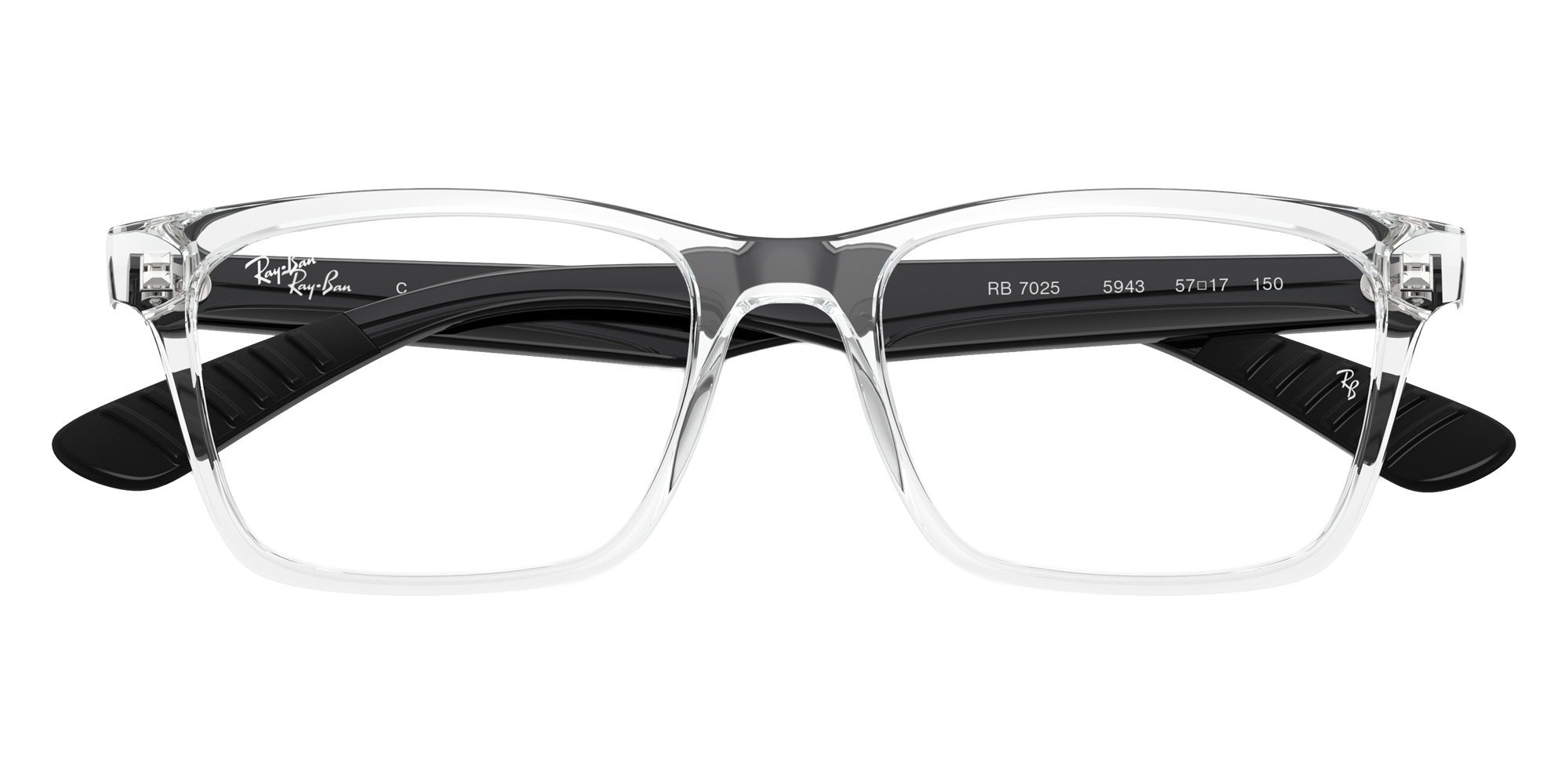 Color: Transparent (5943) - Ray-Ban RX7025594353