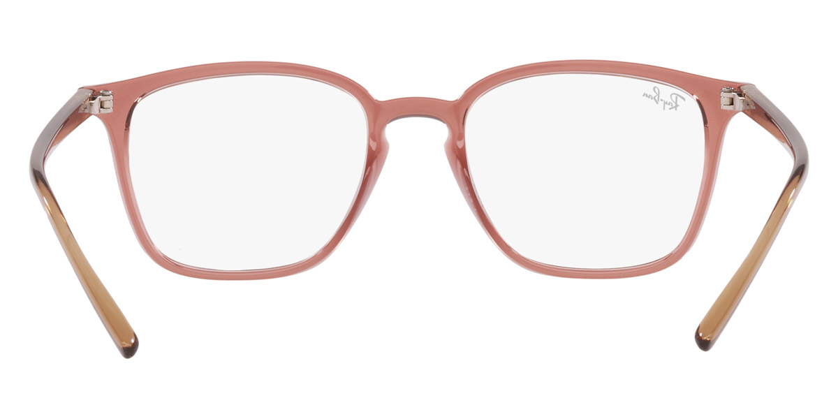 Color: Transparent Light Brown (8234) - Ray-Ban RX7185F823454