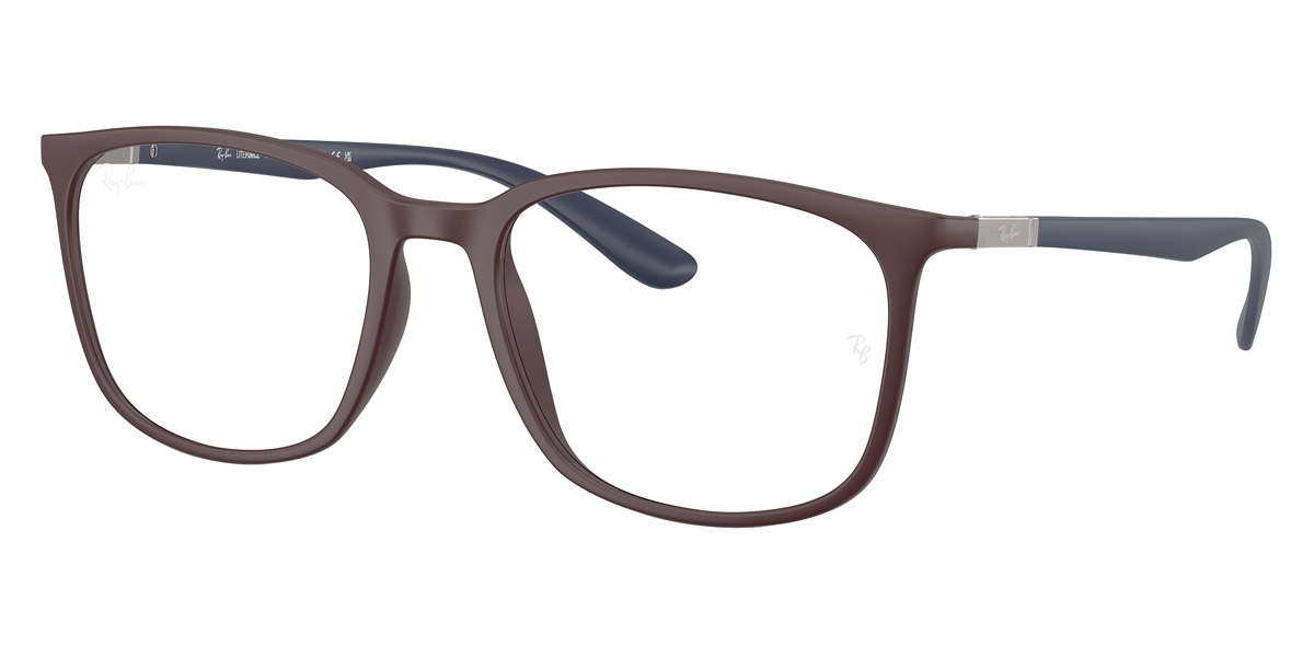 Color: Matte Dark Violet/Matte Dark Blue (8444) - Ray-Ban RX7199844452