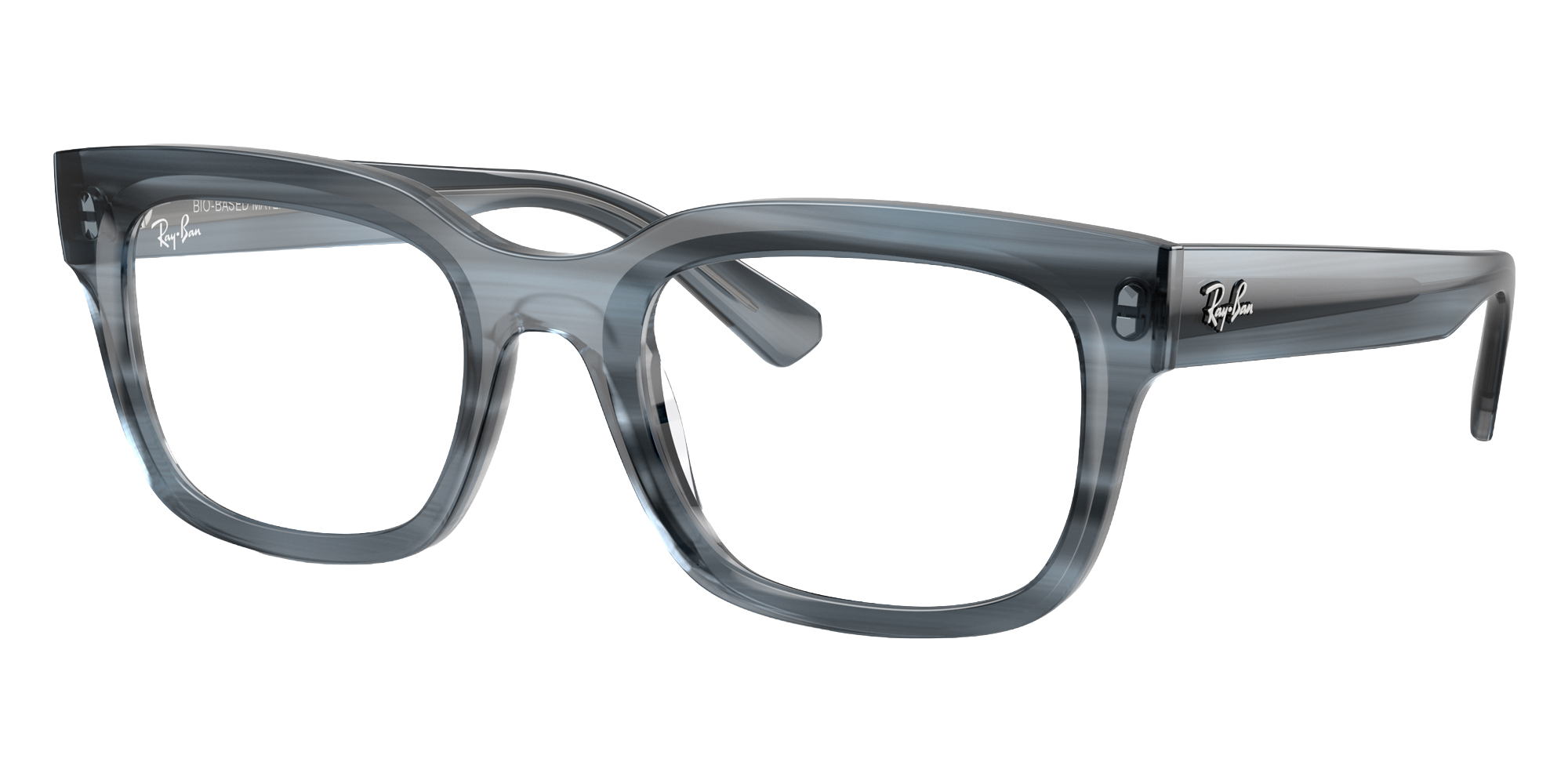 Color: Striped Blue (8469) - Ray-Ban RX7217846954