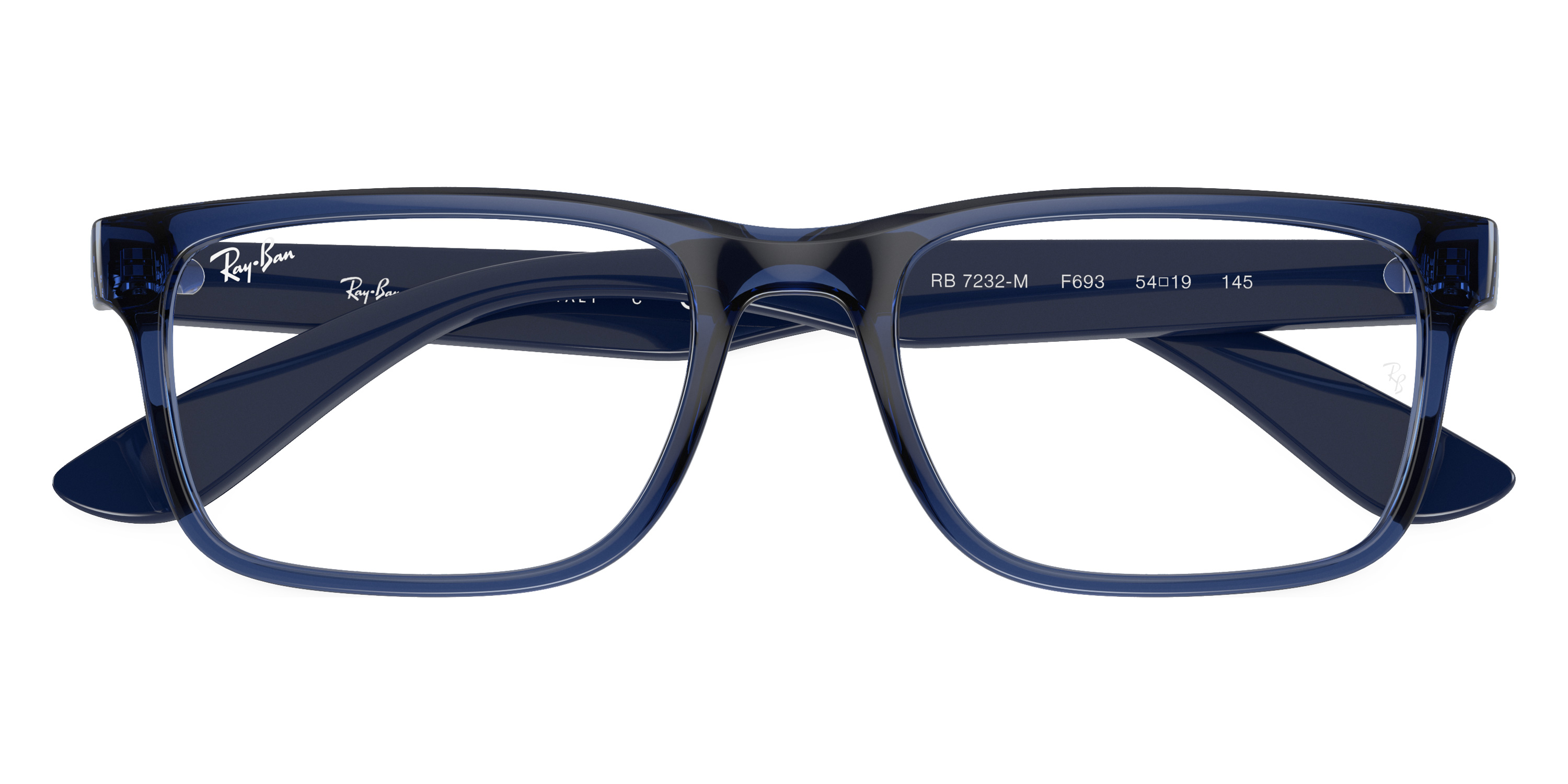 Color: Transparent Blue (F693) - Ray-Ban RX7232MF69354
