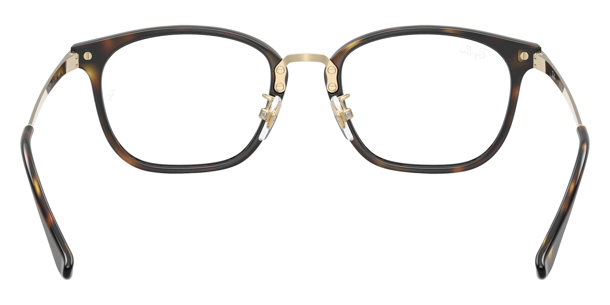 Color: Havana on Pale Gold (8472) - Ray-Ban RX7247D847251