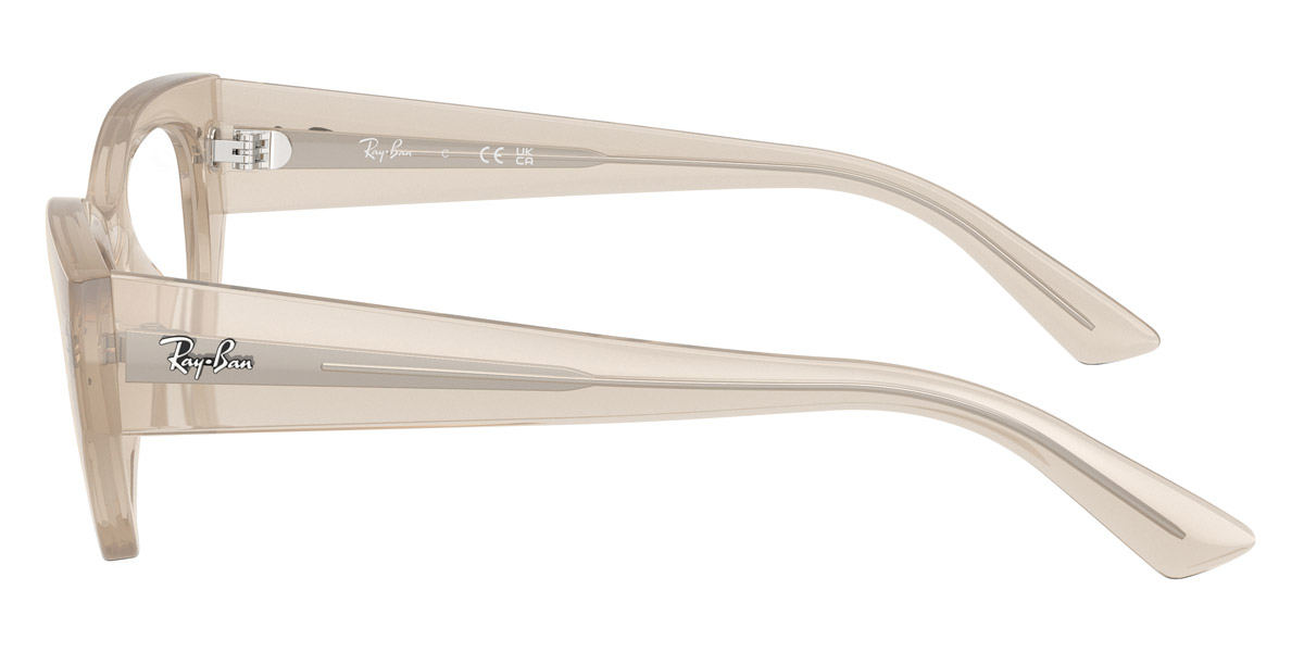 Color: Shiny Cloudy Warm White (8433) - Ray-Ban RX7330843349