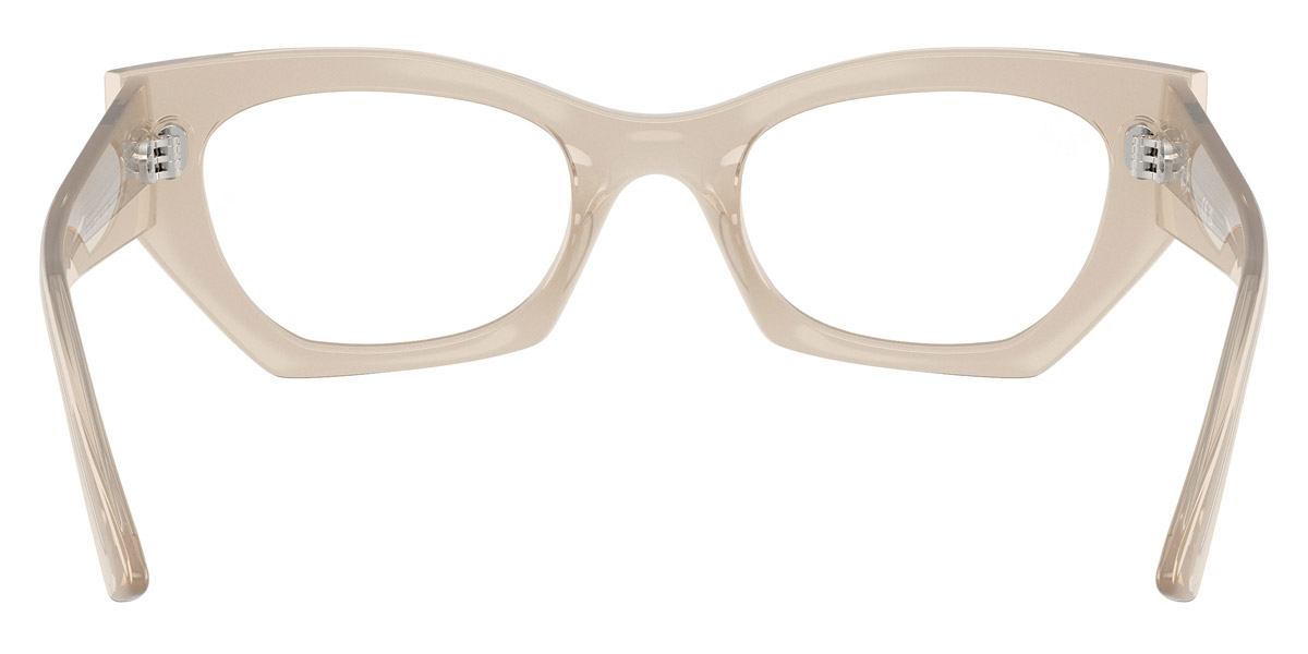 Color: Shiny Cloudy Warm White (8433) - Ray-Ban RX7330843349