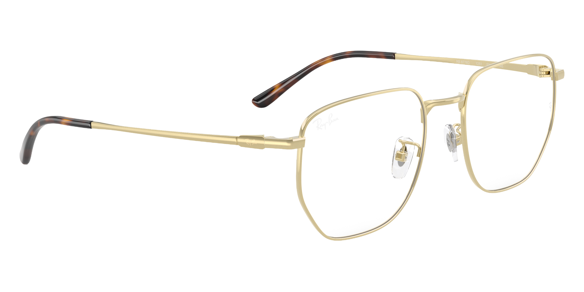 Color: Pale Gold (1251) - Ray-Ban RX8776D125153